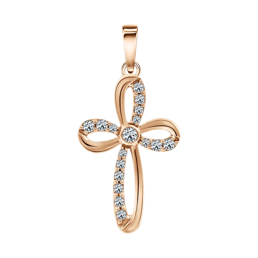 Kreuz mit Zirkonia