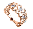 Goldringe mit Zirkonia