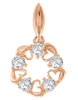 Goldanhänger mit Zirkonia
