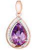 Goldanhänger mit Amethyst