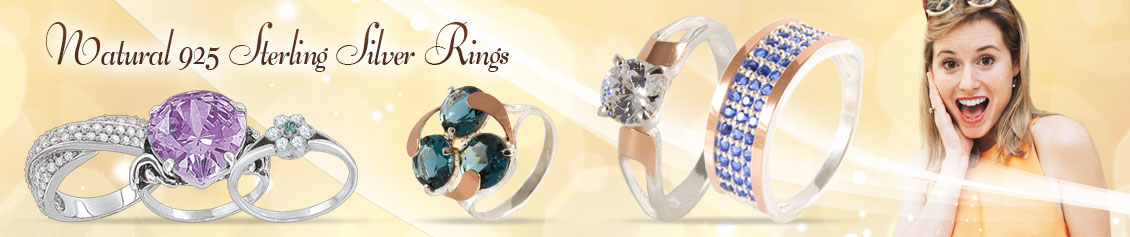 Silver Rings Women 925