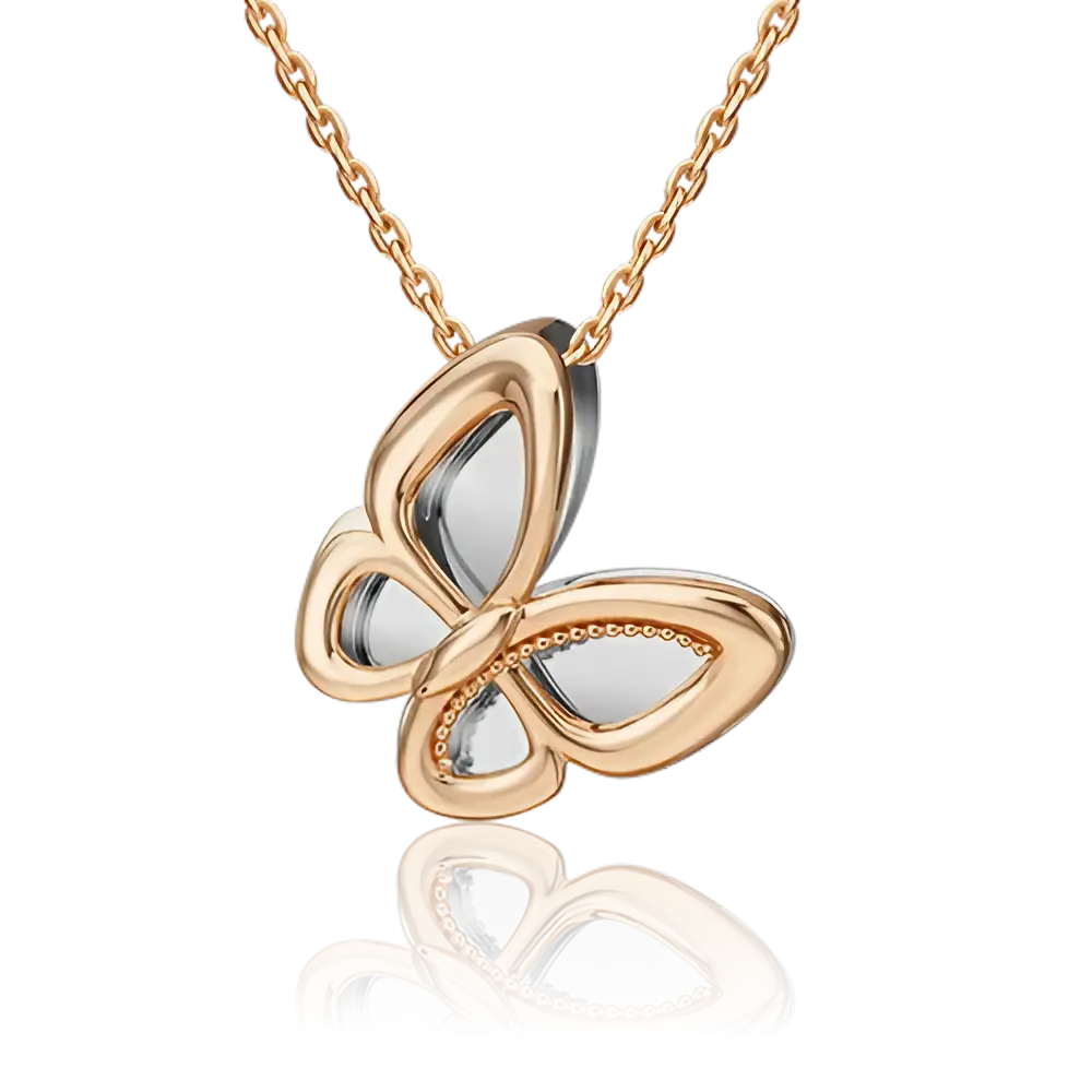 Artikelbild 1 des Artikels “Anhänger „Schmetterling“ aus 585 Bicolor-Gold “