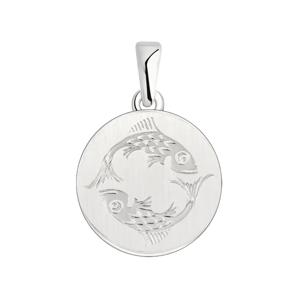 Artikelbild 1 des Artikels “Anhänger Sternzeichen Fische aus 925 Silber, Höhe 24 mm “