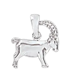 Artikelbild 1 des Artikels “Anhänger Sternzeichen Steinbock aus 925 Silber, Höhe 18 mm “