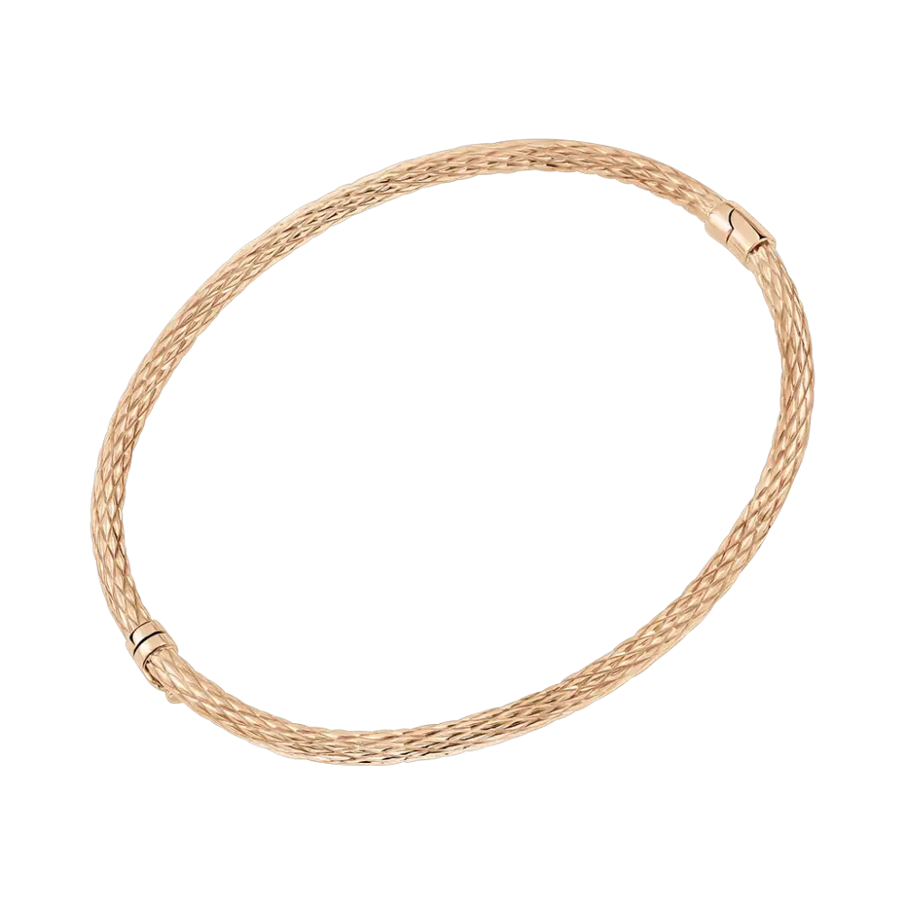 Artikelbild 1 des Artikels “Armband „Geflochtener Armreif“ aus 585 Rotgold “