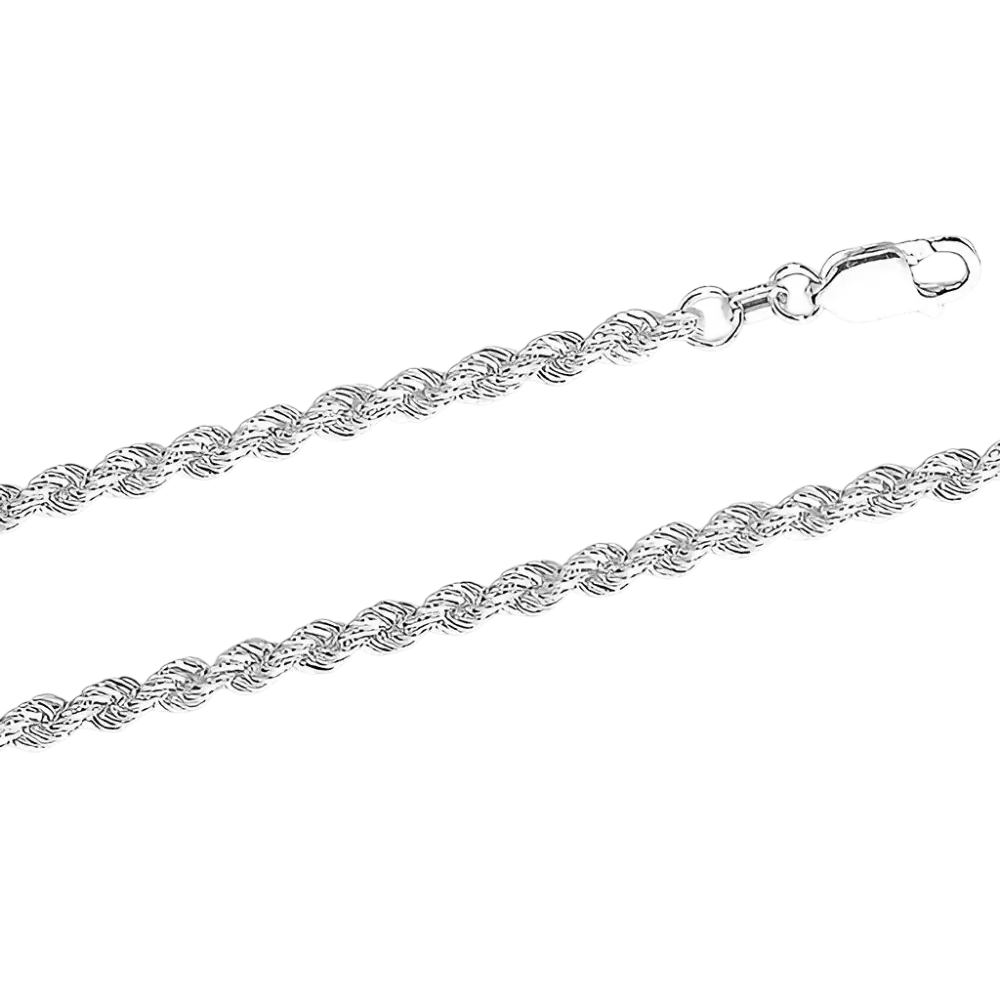Product image 1 of the product “Bracelet “Rope Chain” in 925 Sterling Silver ”