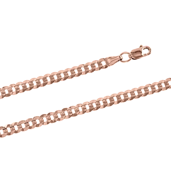 Artikelbild 1 des Artikels “Armband „Panzerkette flach“ aus 585 Rotgold “