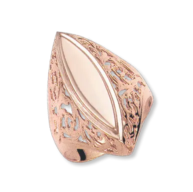 Product image 1 of the product “Women's Ring “Openwork Marquise” in 585 Rose Gold ”