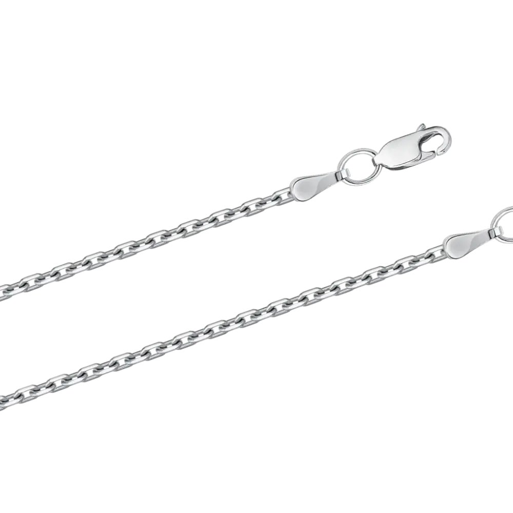 Artikelbild 1 des Artikels “Diamantierte Ankerkette aus 925 Silber “