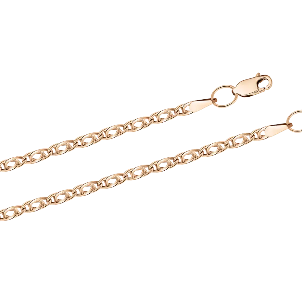 Product image 1 of the product “Double Anchor Chain in 585 Rose Gold ”