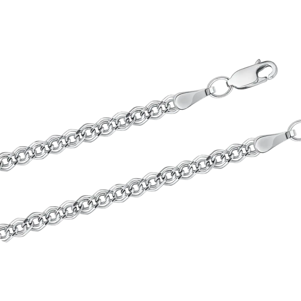 Product image 1 of the product “Double Anchor Chain in 925 Sterling Silver ”