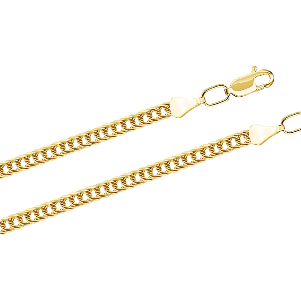 Product image 1 of the product “Double Curb Chain in 585 Yellow Gold ”