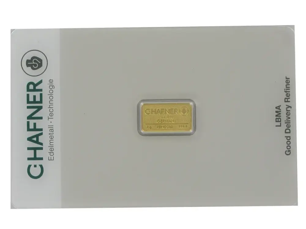 Product image 1 of the product “Gold Bar 1 g ”