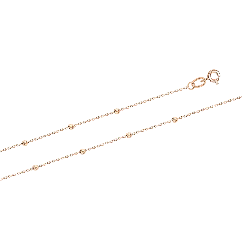 Artikelbild 1 des Artikels “Kette „Ankerkette mit Kugeln“ aus 585 Rotgold “