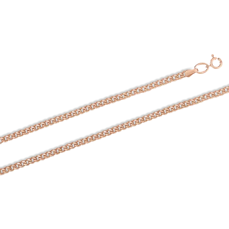 Artikelbild 1 des Artikels “Kette „Erbskette“ aus 585 Rotgold, Breite 2,3 mm 50 cm“