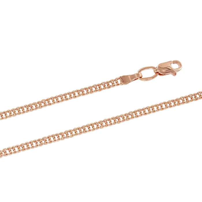 Product image 1 of the product “Curb Chain in 585 Rose Gold, Width 2 mm ”