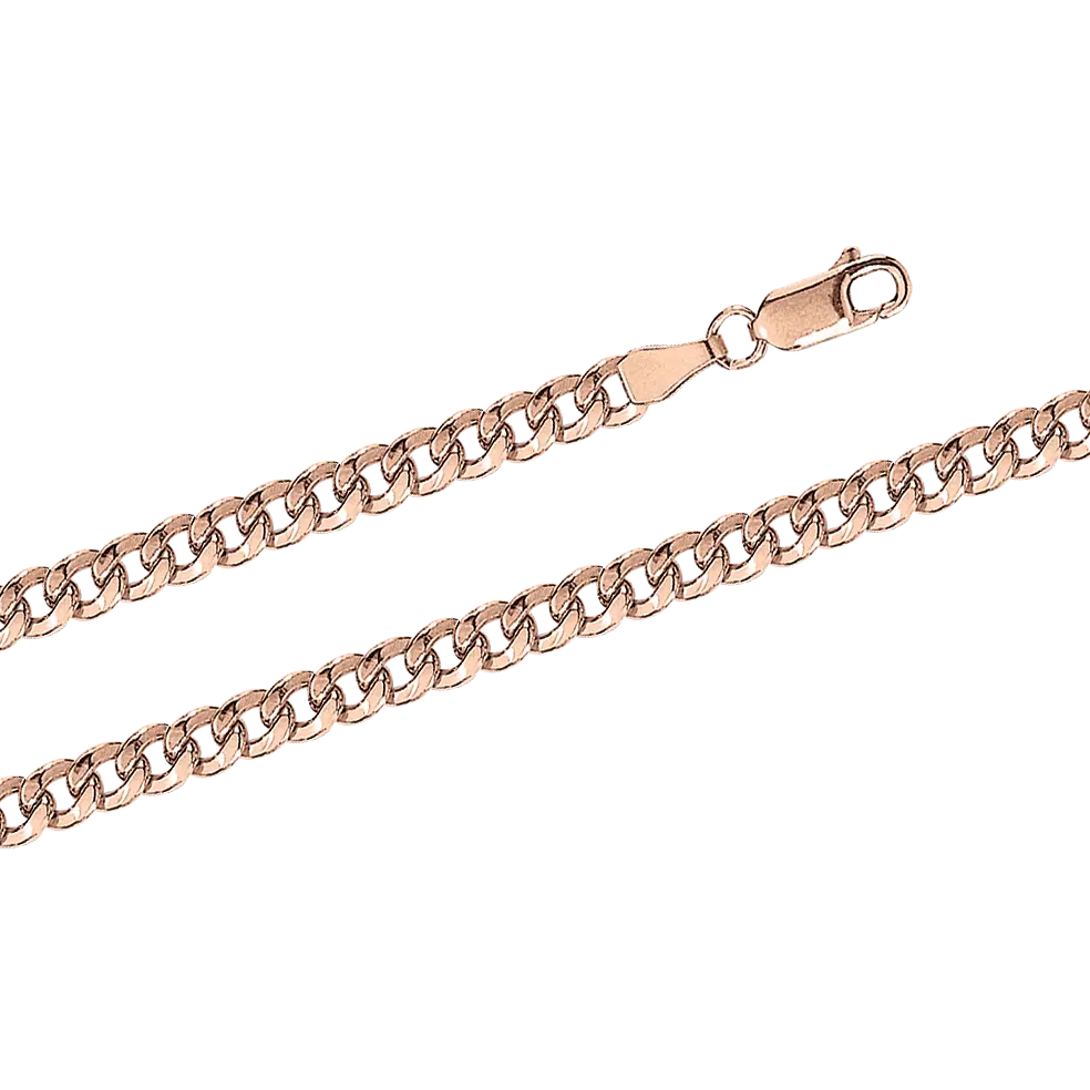Artikelbild 1 des Artikels “Kette „Panzerkette“ aus 585 Rotgold, Breite 4 mm “