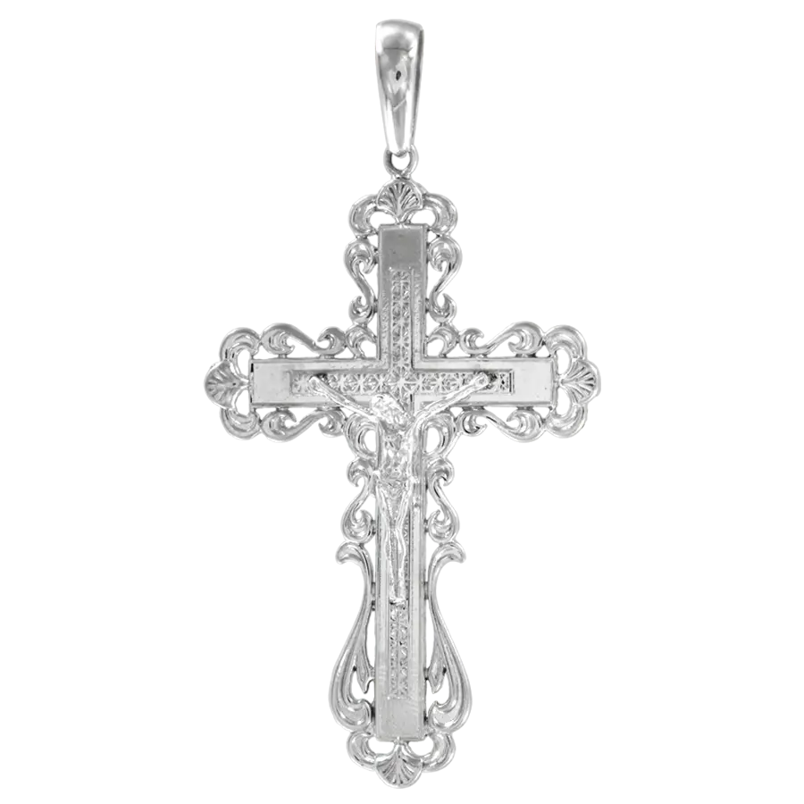 Artikelbild 1 des Artikels “Kreuz-Anhänger „Orthodox filigran“ aus 925 Silber “