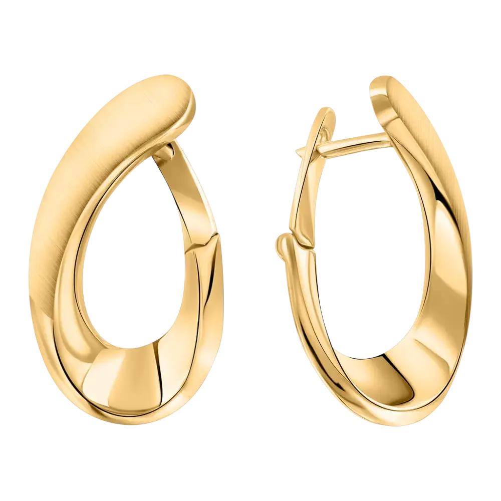 Artikelbild 1 des Artikels “Ohrringe „Gedrehtes Oval“ aus 585 Gelbgold “