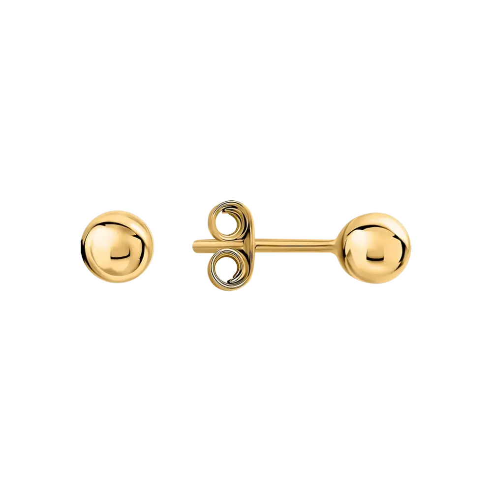 Artikelbild 1 des Artikels “Ohrringe „Kugel“ aus 585 Gelbgold “