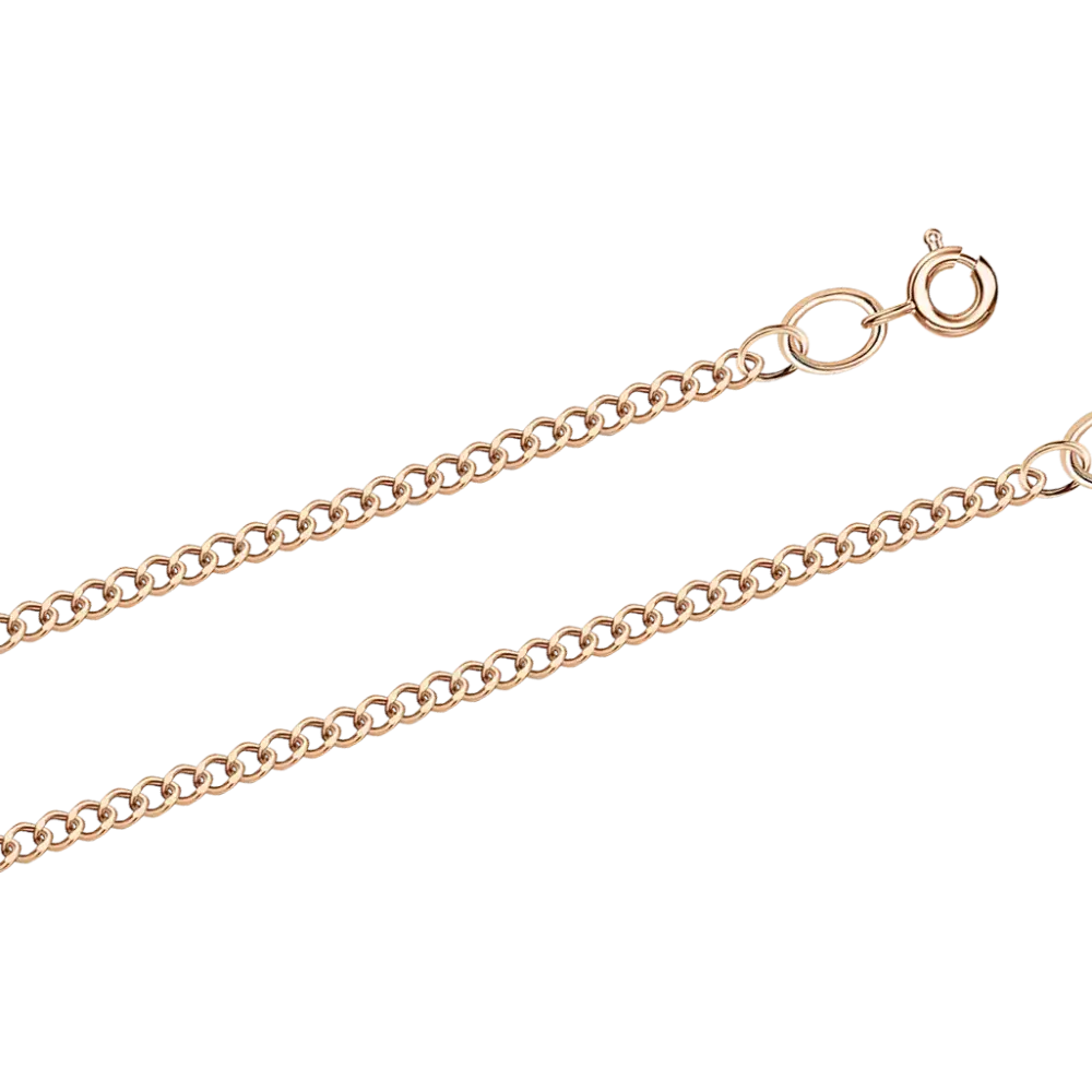 Product image 1 of the product “Curb Chain in 585 Rose Gold, Width 2.5 mm ”