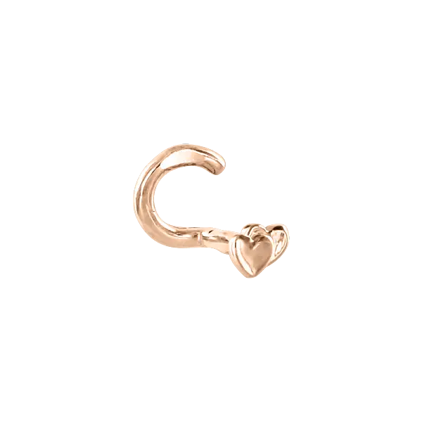 Artikelbild 1 des Artikels “Piercing „Nasenschraube mit Herz“ aus 585 Rotgold “