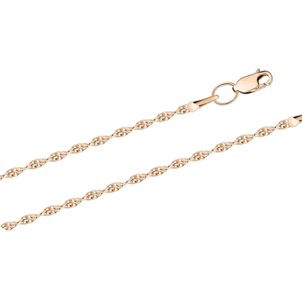 Artikelbild 1 des Artikels “Singapurkette aus 585 Rotgold “