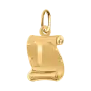 Product image 1 of the product “Letter Pendant Г in 585 Yellow Gold ”