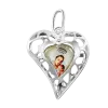 Artikelbild 1 des Artikels “Anhänger „Herz durchbrochen mit Madonna“ aus 925 Silber “