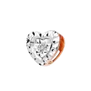 Artikelbild 1 des Artikels “Anhänger „Herz mit Solitär“ aus 585 Bicolor-Gold mit Brillanten und Diamanten “