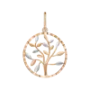 Artikelbild 1 des Artikels “Anhänger „Lebensbaum“ aus 585 Bicolor-Gold, Höhe 25 mm “