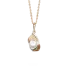 Artikelbild 1 des Artikels “Anhänger „Perle in Muschel“ aus 585 Bicolor-Gold mit Perlen “