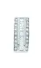 Product image 1 of the product “Pendant “Rectangle with Stone Rows” in 925 Sterling Silver with Cubic Zirconia ”