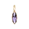 Artikelbild 1 des Artikels “Anhänger „Schmales Oval“ aus 585 Rotgold mit Amethyst “