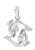 Artikelbild 1 des Artikels “Anhänger Sternzeichen Fische aus 925 Silber, Höhe 23 mm “