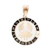 Product image 1 of the product “Zodiac Sign Pendant Cancer in 585 Rose Gold, Height 30 mm ”