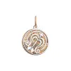 Artikelbild 1 des Artikels “Anhänger Sternzeichen Schütze aus 585 Bicolor-Gold, Höhe 21 mm “