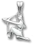 Product image 1 of the product “Zodiac Sign Pendant Sagittarius in 925 Sterling Silver, Height 31 mm ”