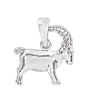 Artikelbild 1 des Artikels “Anhänger Sternzeichen Steinbock aus 925 Silber, Höhe 18 mm “