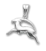 Product image 1 of the product “Zodiac Sign Pendant Capricorn in 925 Sterling Silver, Height 31 mm ”