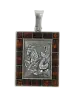 Artikelbild 1 des Artikels “Anhänger Sternzeichen Steinbock aus 925 Silber mit echtem Bernstein, Höhe 41 mm “