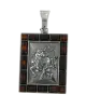 Artikelbild 1 des Artikels “Anhänger Sternzeichen Stier aus 925 Silber mit echtem Bernstein, Höhe 41 mm “