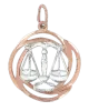 Artikelbild 1 des Artikels “Anhänger Sternzeichen Waage aus 585 Bicolor-Gold, Höhe 30 mm “