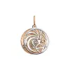 Artikelbild 1 des Artikels “Anhänger Sternzeichen Wassermann aus 585 Bicolor-Gold, Höhe 21 mm “