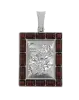 Artikelbild 1 des Artikels “Anhänger Sternzeichen Wassermann aus 925 Silber mit echtem Bernstein, Höhe 41 mm “