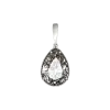 Product image 1 of the product “Pendant “Drop with Crystal” in 925 Sterling Silver with Swarovski Crystals ”