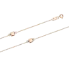 Product image 1 of the product “Bracelet “Anchor Chain with Cubes” in 585 Rose Gold ”