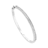 Artikelbild 1 des Artikels “Armband „Armreif mit Steinreihe“ aus 925 Silber mit Zirkonia “