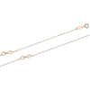 Product image 1 of the product “Bracelet “Infinity” in 585 Rose Gold with Cubic Zirconia ”