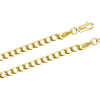 Product image 1 of the product “Bracelet “Flat Curb Chain” in 585 Yellow Gold ”